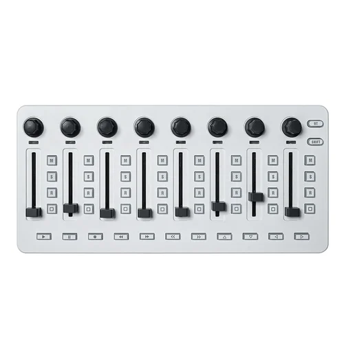 Consola mezcladora M-VAVE SK11 SMC-MIXER, controlador inalámbrico MIDI, conexión BT, controlador USB, mezclador para instrumento electroacústico