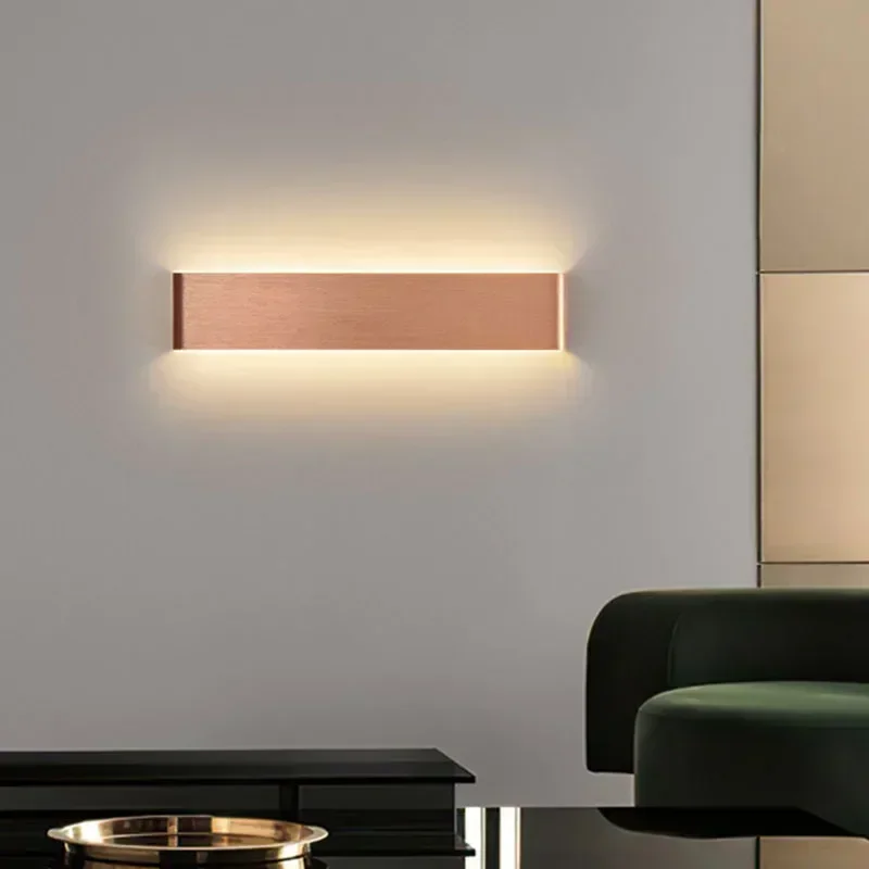 Moderna lâmpada de parede led para cabeceira sala estar escadas corredor banheiro casa decorações arandela luminária interior lustre