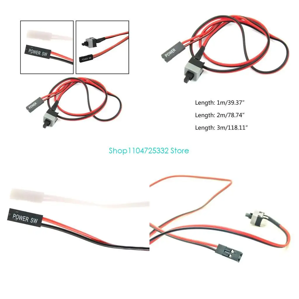P5EA Compute Motherboard Power Cable Computer Switches Wire Switches Power Cord On/Off Push Button