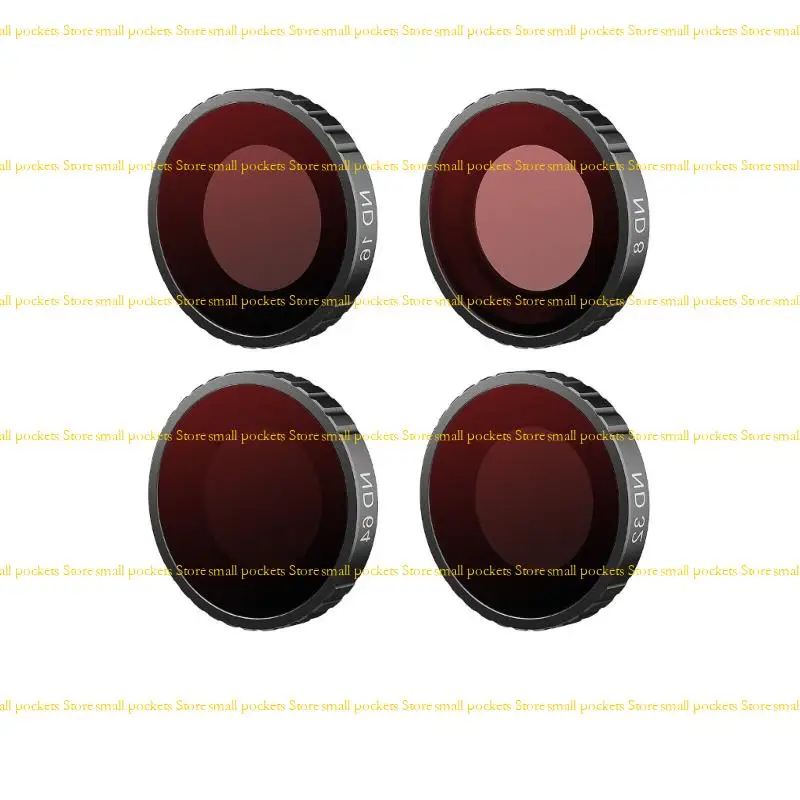 R1WD Protective Waterproof Lens Filter For Action Cameras High Light Transmission Scratch Resistant Aluminum Alloy Frame