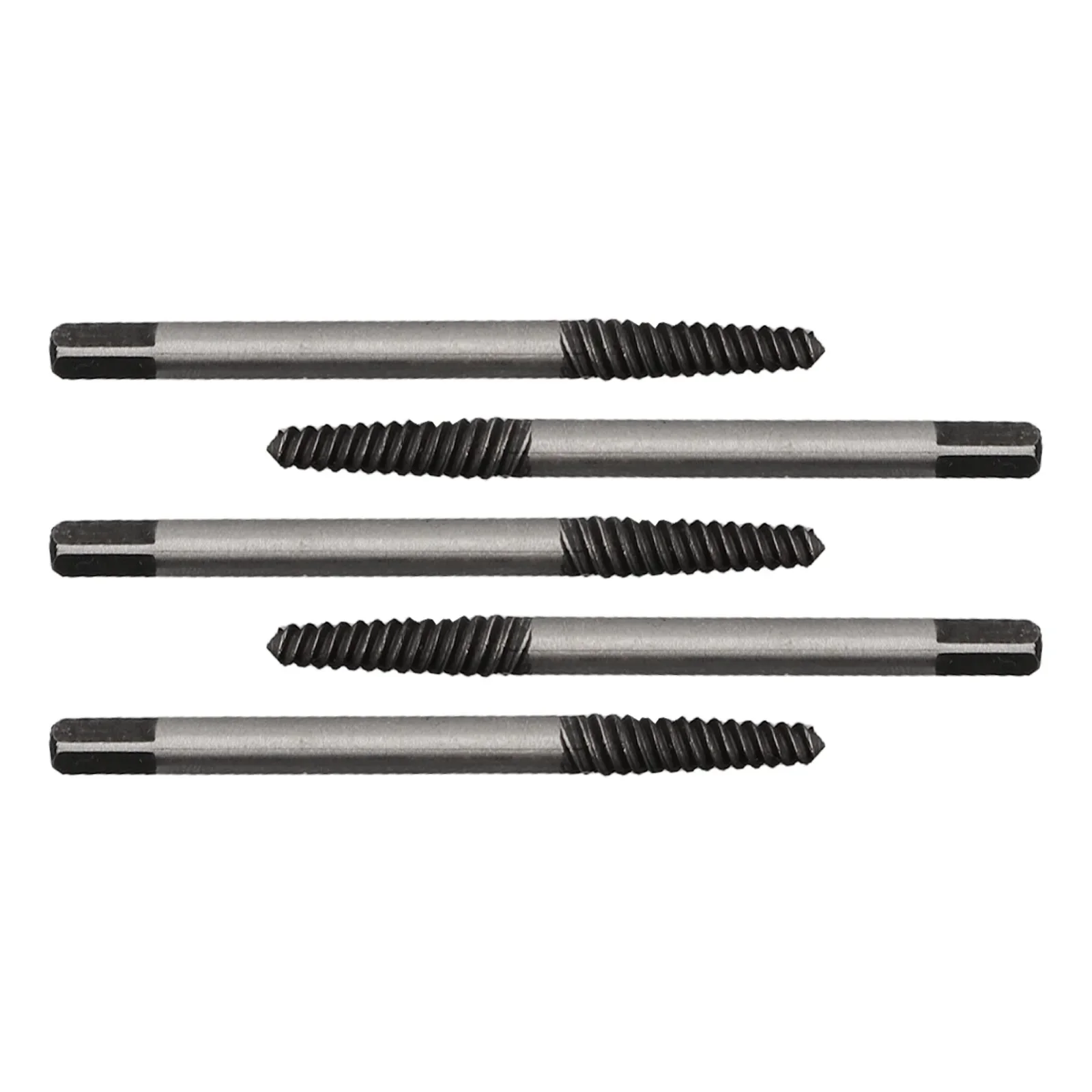 왼쪽 나사산과 사각 머리 왼쪽 나사산이 있는 디자인의 깨진 머리 나사 추출기 강철 1 #   4mm