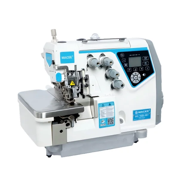MC900D-4SUT Stepping 4 Thread Computerized Overlock New Sewing Machine With Table & Auto Trimmer And Auto Foot Lifter