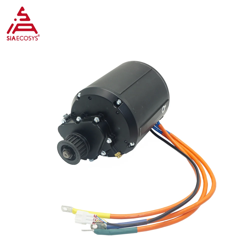  QSMOTOR Liquid Cooled Electric Mid Drive Motor Kit QS138 90H 4000W V3 with EM200-2SP Votol Controller with Enlarged Heat Sink
