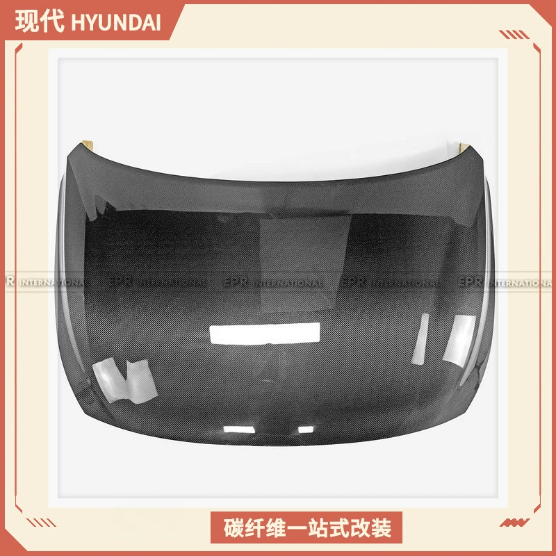 

Подходит для Hyundai 16-24 I30N, углеродное волокно, оригинальный стиль, замена переднего капота двигателя автомобиля