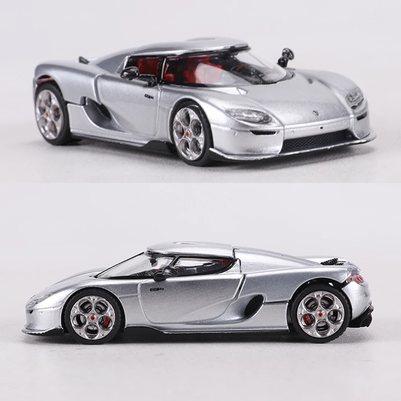 RM MODELO 1:64 CC850 Coche modelo de aleación La cubierta del techo y del motor se puede quitar