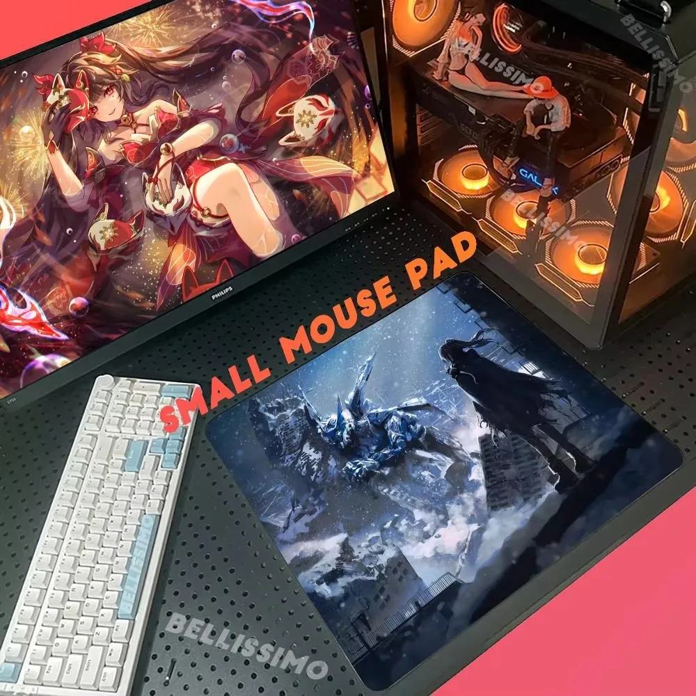 Ruin Mouse Pad Small Mouse Pad Pc Gamer Keyboard Kawaii Desk Mat Gaming Cute Desk  Accessories 450x400mm E-sports Speed Mice Pad