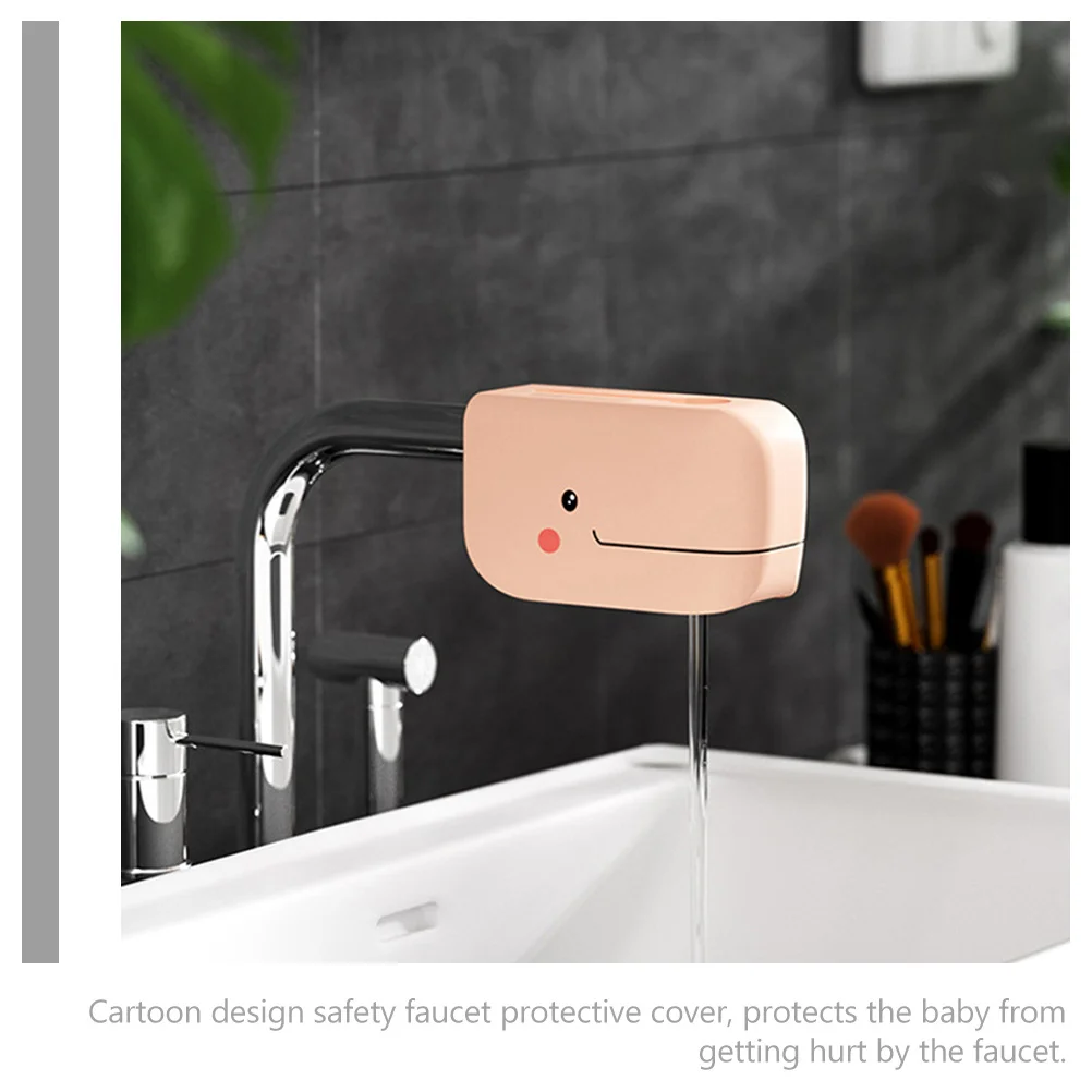 

Silicone Whale Tub Faucet Cover for Kids Baby Safety Spout Protector Bath Prevention Cartoon Design Easy Install