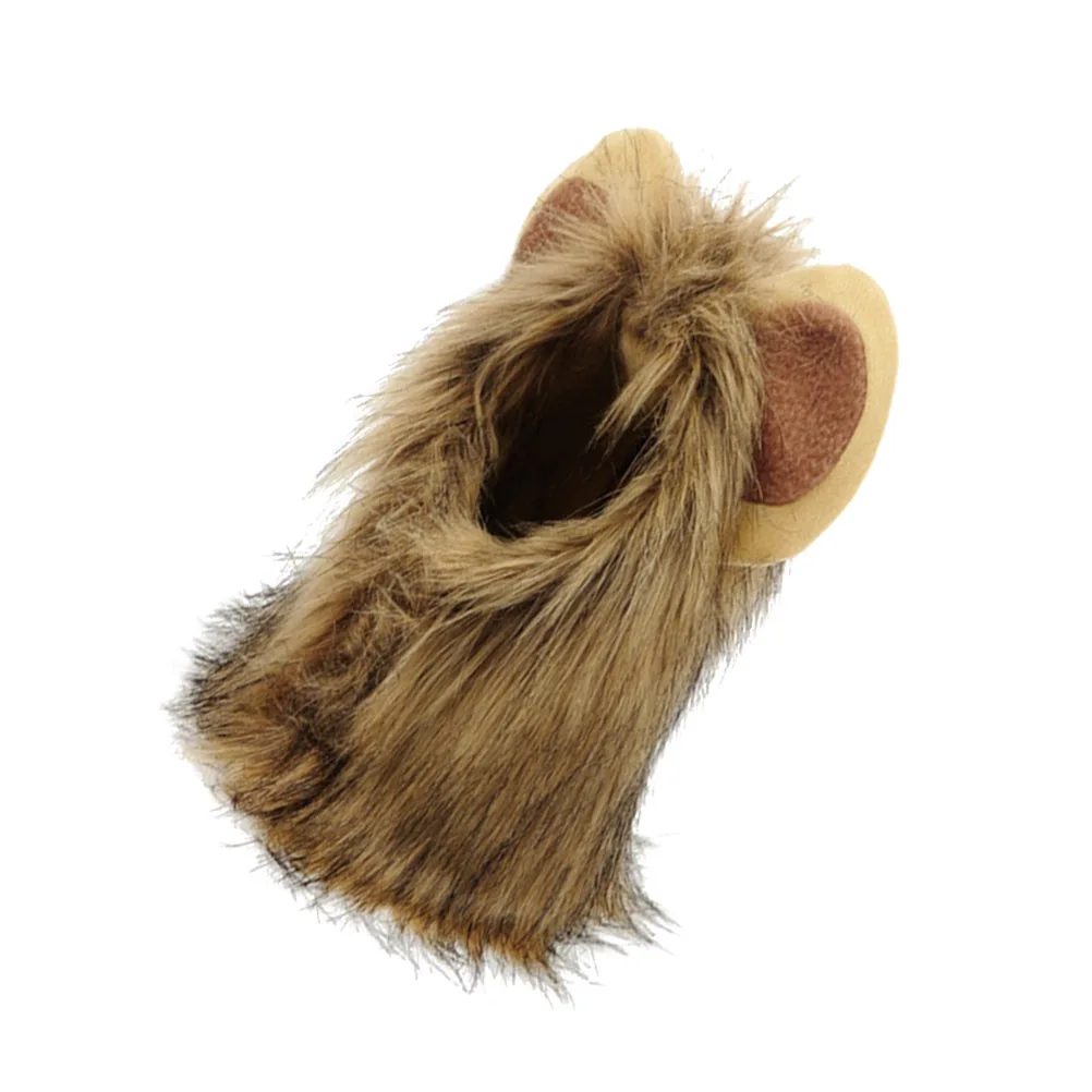 

1pc Lion Style Hat For Pets Durable Halloween Costume, Adjustable Dog Cat Hat, Fun Wacky Party Photo Shoot Gear (S)