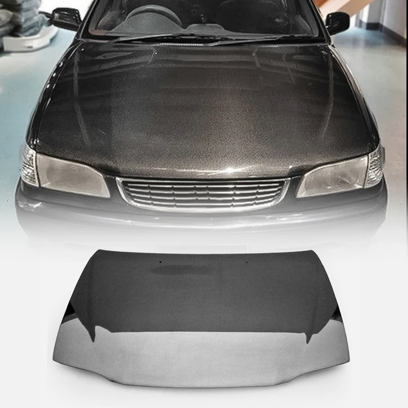 

Для Toyota Corolla AE110 OE-тип капот (фасельный), передний капот автомобиля, внешний модный аксессуар