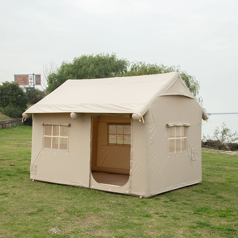 Outdoor Hot Selling Good Quality Camping Tent Large Space Inflatable Tent For Glamping Without