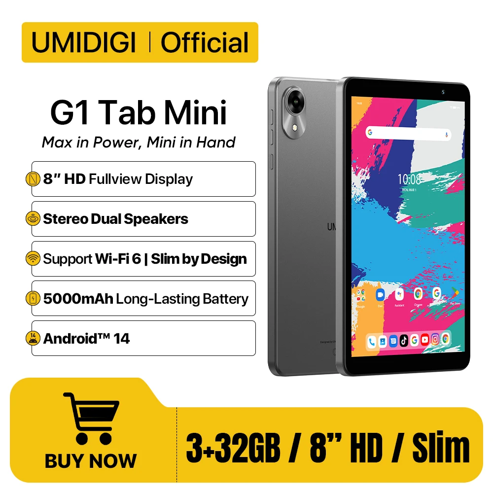 UMIDIG G1 Tab Mini tablet 8\