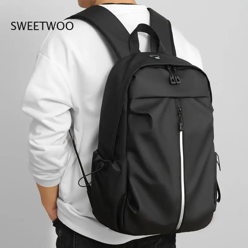 Men's Travel Laptop Backpack Usb Charge Port Casual School Bag