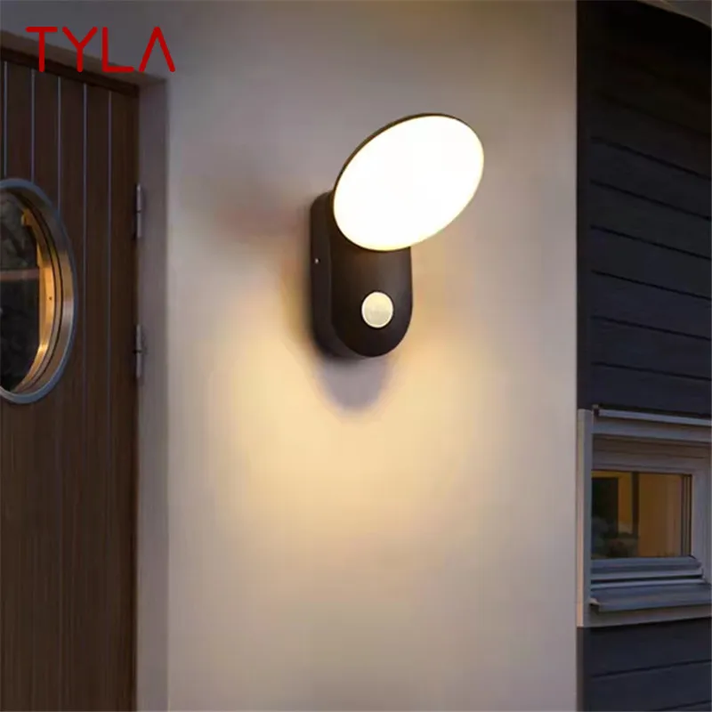 

TYLA Contemporary Simple Wall Lamp LED Waterproof Vintage Sconces Light for Outdoor Home Balcony Corridor Courtyard Decor