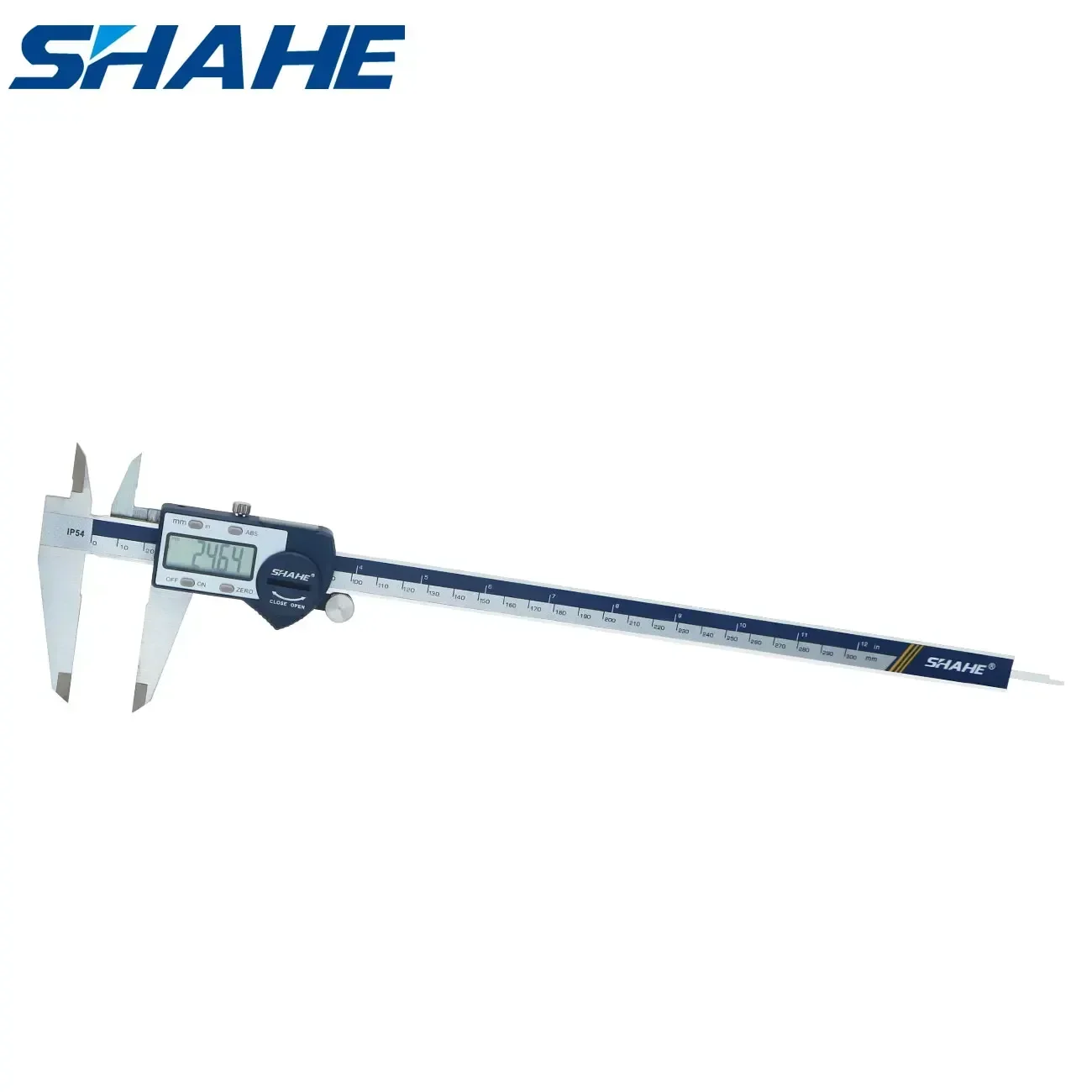 Shahe Stainless Steel Body LCD Gauge Vernier Measuring Tool Digital Caliper Vernier Gauge Micrometer Digital Caliper 0-300 mm