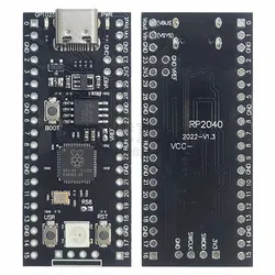 RP2040 Development Board Module for Raspberry Pi Pico Micropython Core Main Control 264KB RAM 4MB 16MB Flash