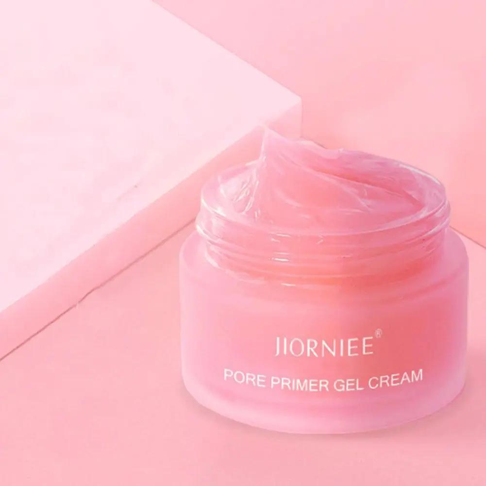 30ML Makeup Primer Cream Natural Hydrating Brighten Pore Fine Rejuvenating Makeup Lines Face Gel Cosmetics Mist Base Invisi D9J8