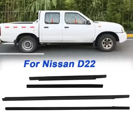 

Outer Window Glass Seal Belt Rubber Weatherstrip Moulding Trim For Nissan D22