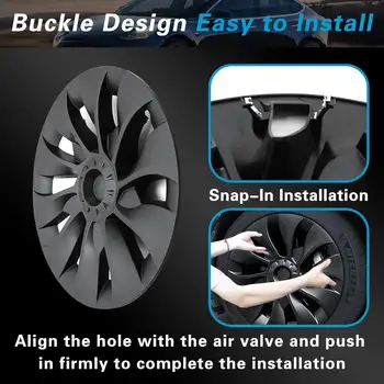 8 best sales Nắp chụp mâm xe Tesla - №7