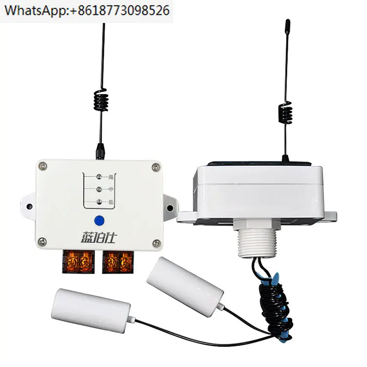 

Wireless fully automatic electronic liquid level, water level, pumping and water supply controller, household water tower switch