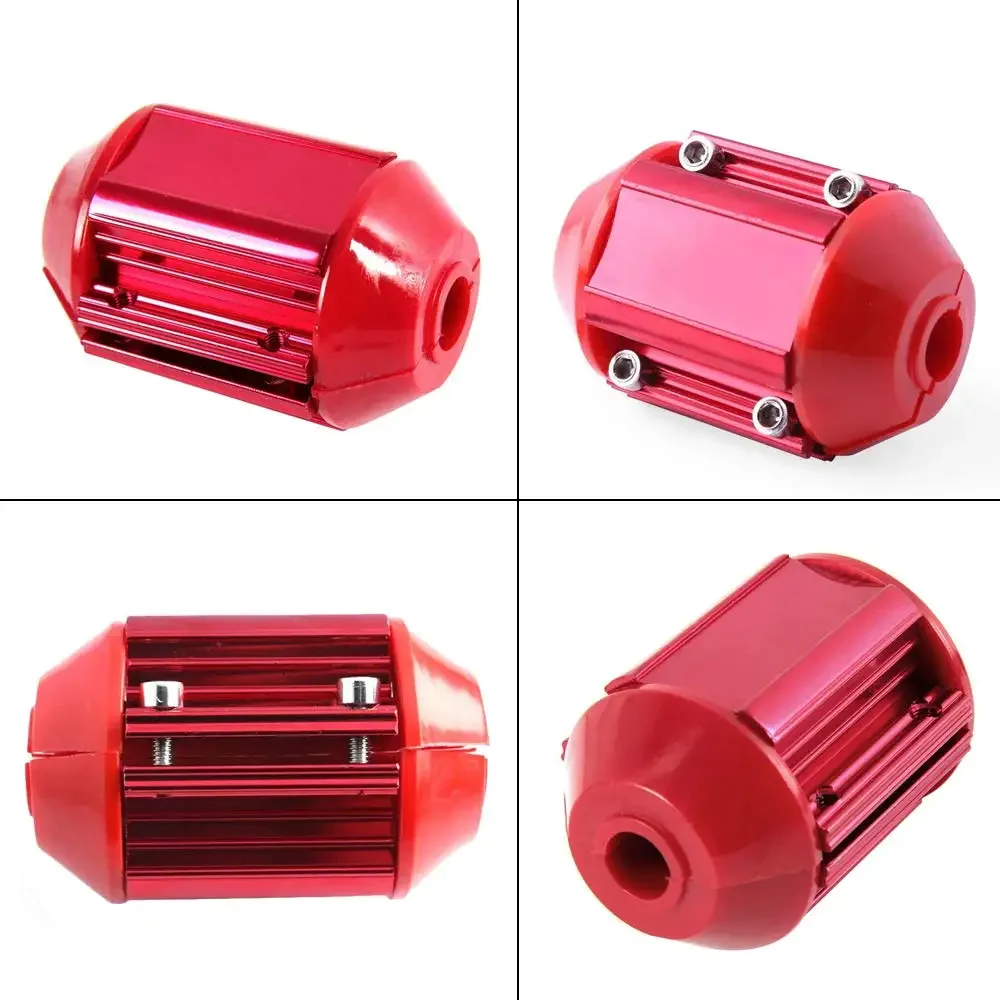 12V Universal Magnetic Gas Oil Fuel Fuelsaver Saver Performance Car Fuel Cars Economizer Saver Device Auto Accessories Red