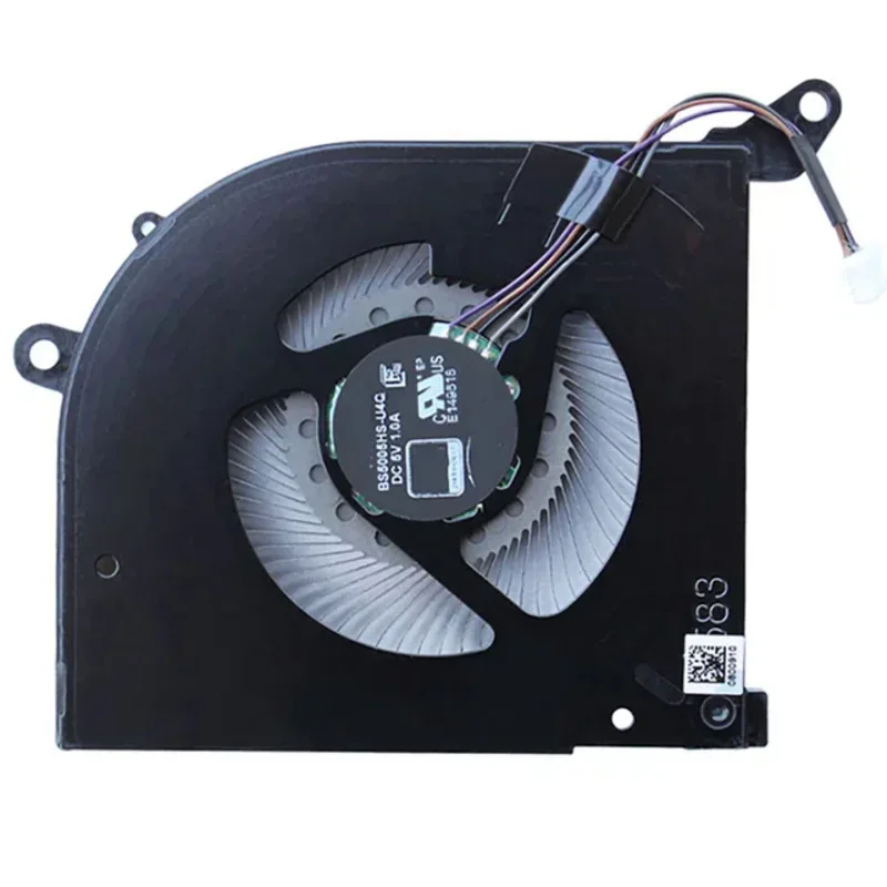 Ventilador de CPU GPU ventilador de refrigeración para MSI GS66 WS66 Stealth 10SD 10SE 10SF 10SFS 10SGS MS-16V1 BS5005HS-U4Q BS5005HS-U4J 16V1-G-CW