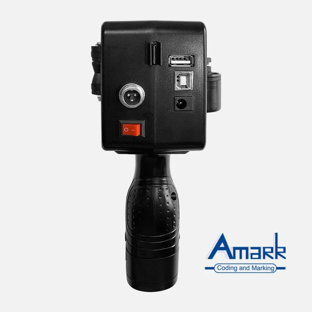 2025 TIJ  Date Batch Industrial Jet Code Printer with 2580 Solvent Ink Cartridge