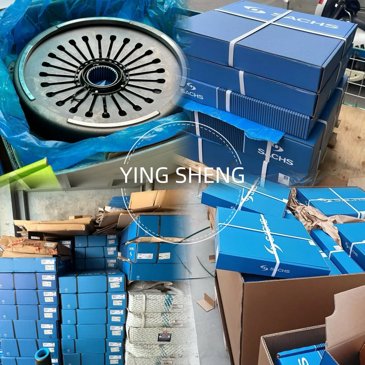 طقم القابض الأصلي 430 مم 3400700543 SACH 3400 700 543 لـ ACTROS MP4