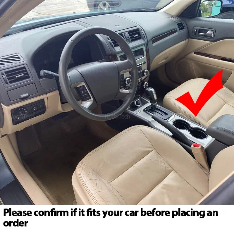 مقبض الباب الداخلي الداخلي يمسك الجانب الأمامي الأيسر الأيمن لفورد فيوجن ميركوري ميلان لينكولن MKZ 2007 2008-2012 6E5Z-5422601-A #2