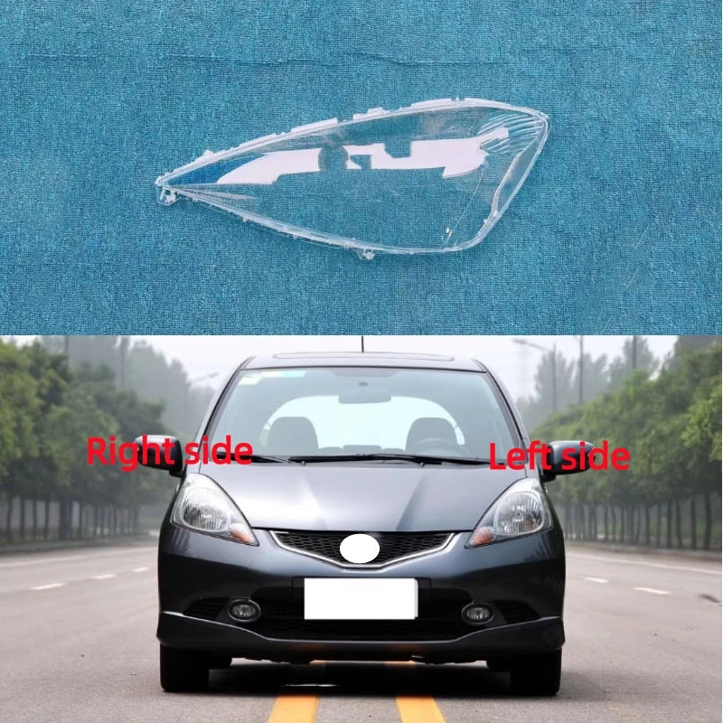 

For Honda Fit Jazz Hatchback 2008 2009 2010 Car Headlamp Lens Headlamp Lens Replacement Headlight Shell Cover Headlight Glass