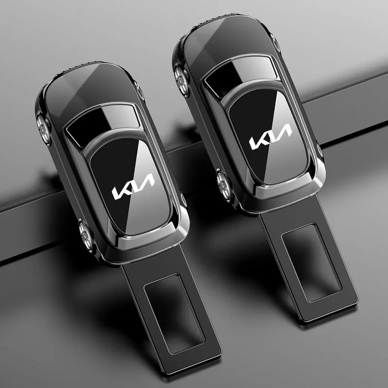 Clipe de cinto de segurança do carro extensão plug bloqueio fivela conversor acessórios assento para kia sportage cerato optima k2 k4 k5 rio soul stonic