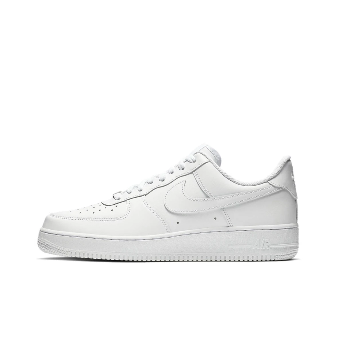 Nike-zapatillas de Skate Air Force 1 Low \'07 para hombre y mujer, deportivas clásicas, informales, color negro, Af1