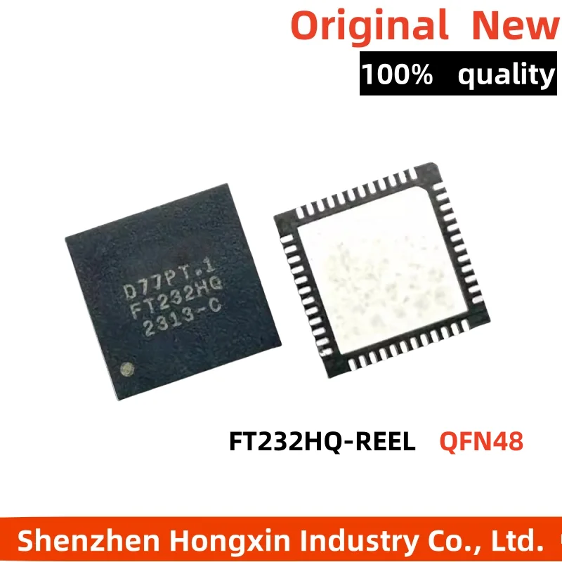 

(1-5piece) New FT232HQ FT232HQ-REEL FT232 QFN48 USB interface chip IC