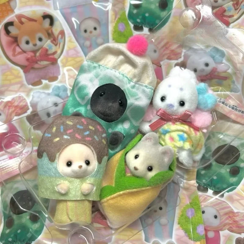 

Кукольный домик Sylvanian Families, ограниченная серия, награда, подтверждение стиля, картофель фри, французский бульдог, Фенек, лиса, флокированная кукла, подарки