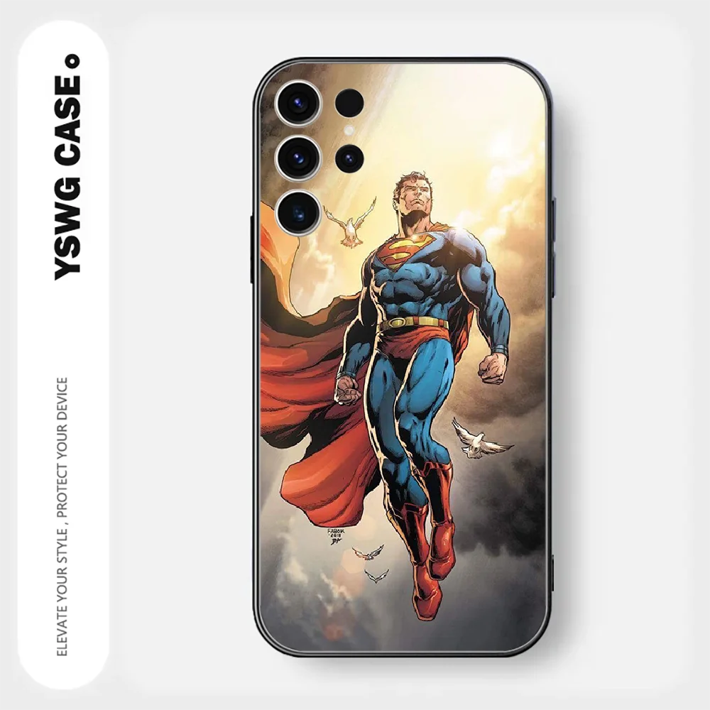 Superman Phone Case For Samsung Galaxy A S 20 21 22 23 12 13 32 33 34 51 52 53 54 71 FE Ultra Plus Cover