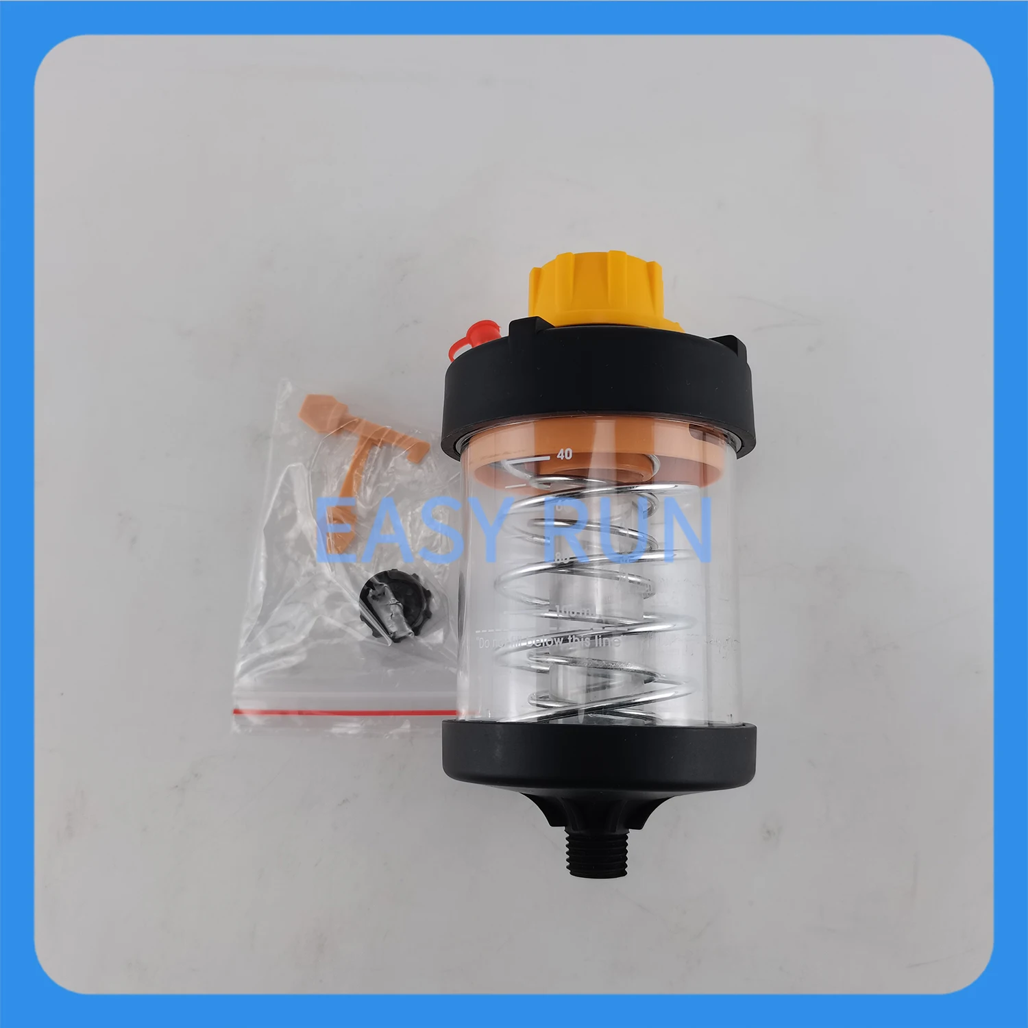 S100cc Spring Type Single Point Automatic Lubricator Chain lubrication Empty