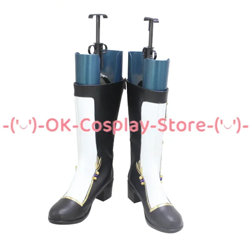 [สั่งทำพิเศษ] รองเท้าคอสเพลย์ชิโนะ ฮาจิเมะ จากเกม Ensemble Stars อนิเมะ สำหรับเล่นบทบาทสมมติ งานฮาโลวีน งานคาร์นิวัล งานปาร์ตี้วันหยุด รองเท้าบูทหนัง PU