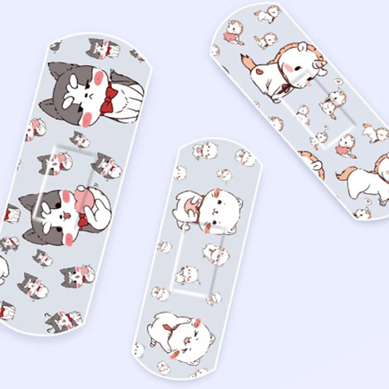 100% brand new 120pcs/set Band-aid Pattern Adhesive Plaster Bandage Breathable Waterproof Stick