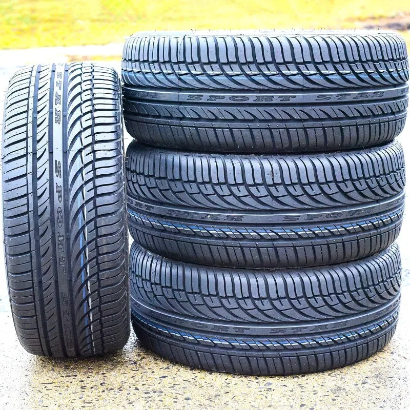 

4-Piece All Season Passenger Car High Performance Radial Tire - Load Range 4-Ply Black Sidewall