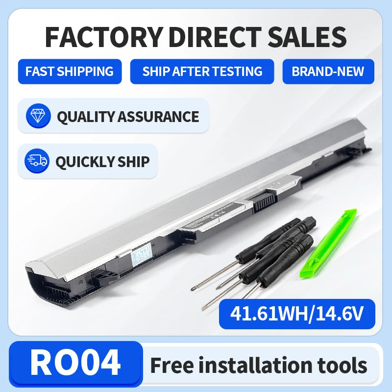 SOMI  New RO04 Battery for HP ProBook 400 440 G3 430 G3 RO04XL RO06 RO06XL HSTNN-PB6P HSTNN-LB7A/DB7A 805045-851 805292-001