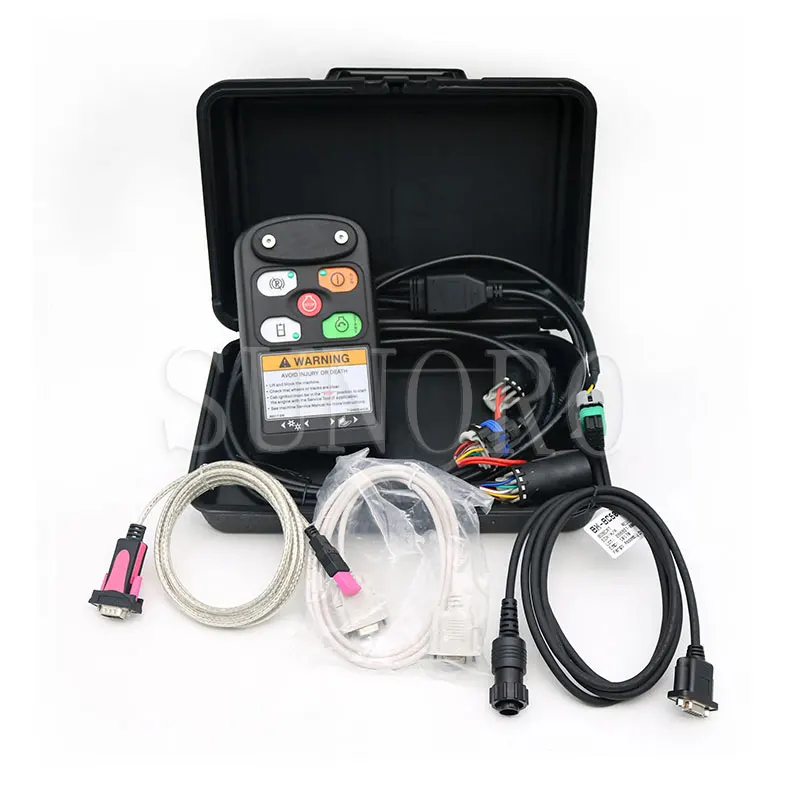 Adequado para ferramenta de diagnóstico de escavadeira, kit de diagnóstico de carregador deslizante de madeira (RST), ferramenta de serviço de diagnóstico de caminhão