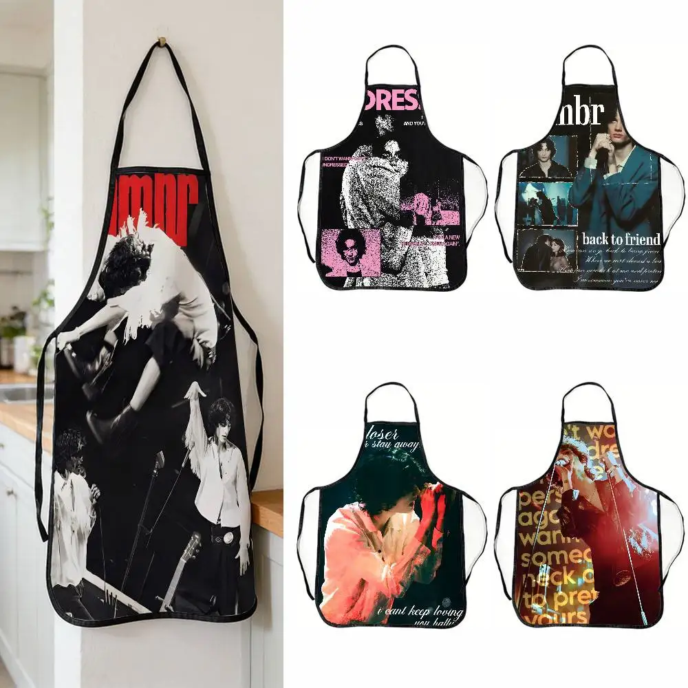 

Popularity soars S-Sombr S singer Apron for Men, 50x70cm Novelty Chef Waiter Apron, Washable Non-Woven Fabric for Cooking, BBQ