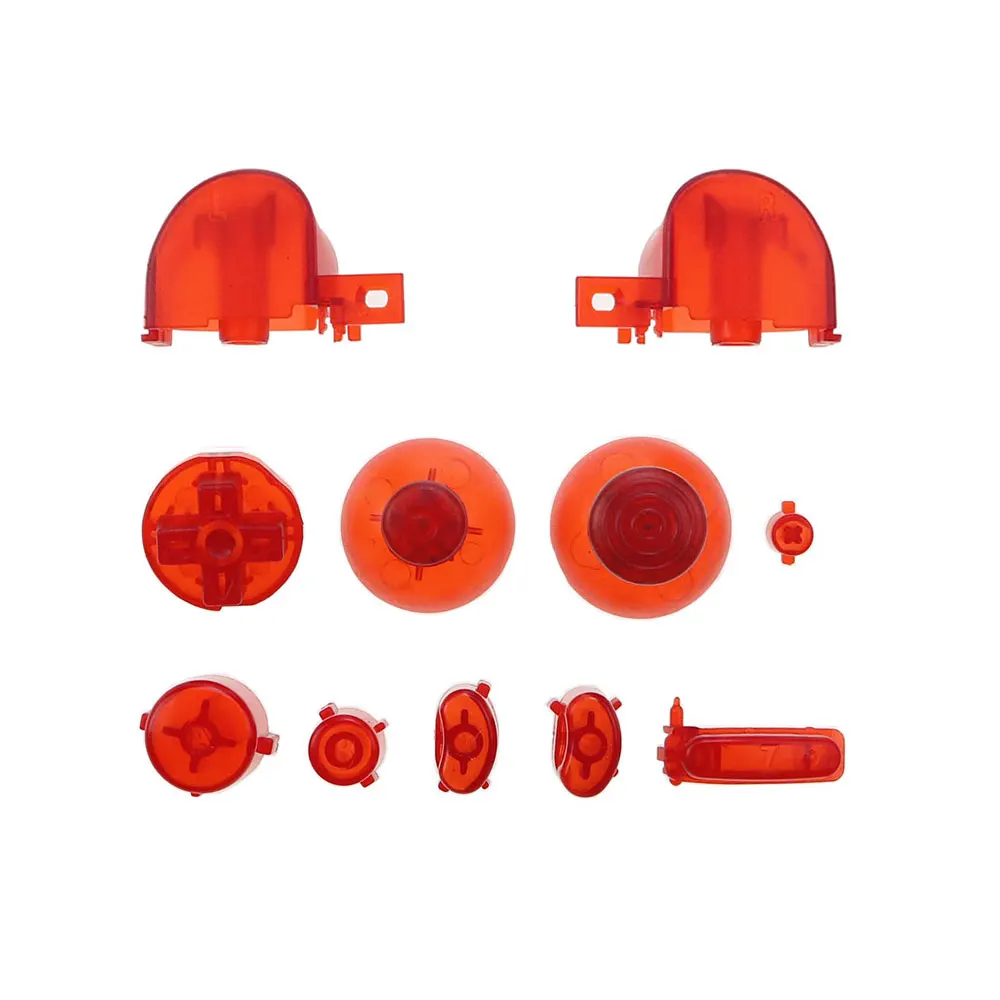 JCD 1Set Full Set L R ABXY Z Keypads Buttons With Thumbsticks Caps For Nintend GameCube NGC D-Pads Power ON OFF Buttons