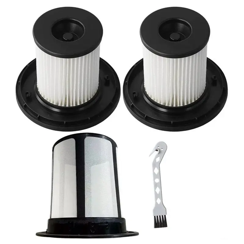 B01C-For Unlimited 6 Series Cordless Stick Compatible Vacuum HEPA Filter And Protective Screen Cover Set With Cleaning Bru