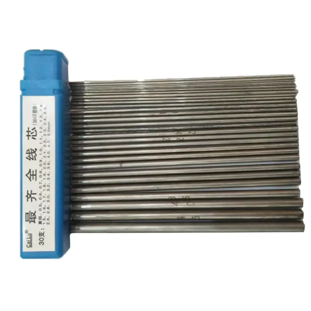 Pack of 30 Rods Inserted Chopsticks Different Sizes for Wire Forming