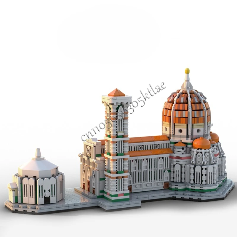 2013 PCS MOC Średniowieczna Katedra Zamek Modularny Model Klocki Konstrukcyjne Zestawy DIY Edukacyjne Klocki do Składania Zabawki Prezent Świąteczny dla Dzieci