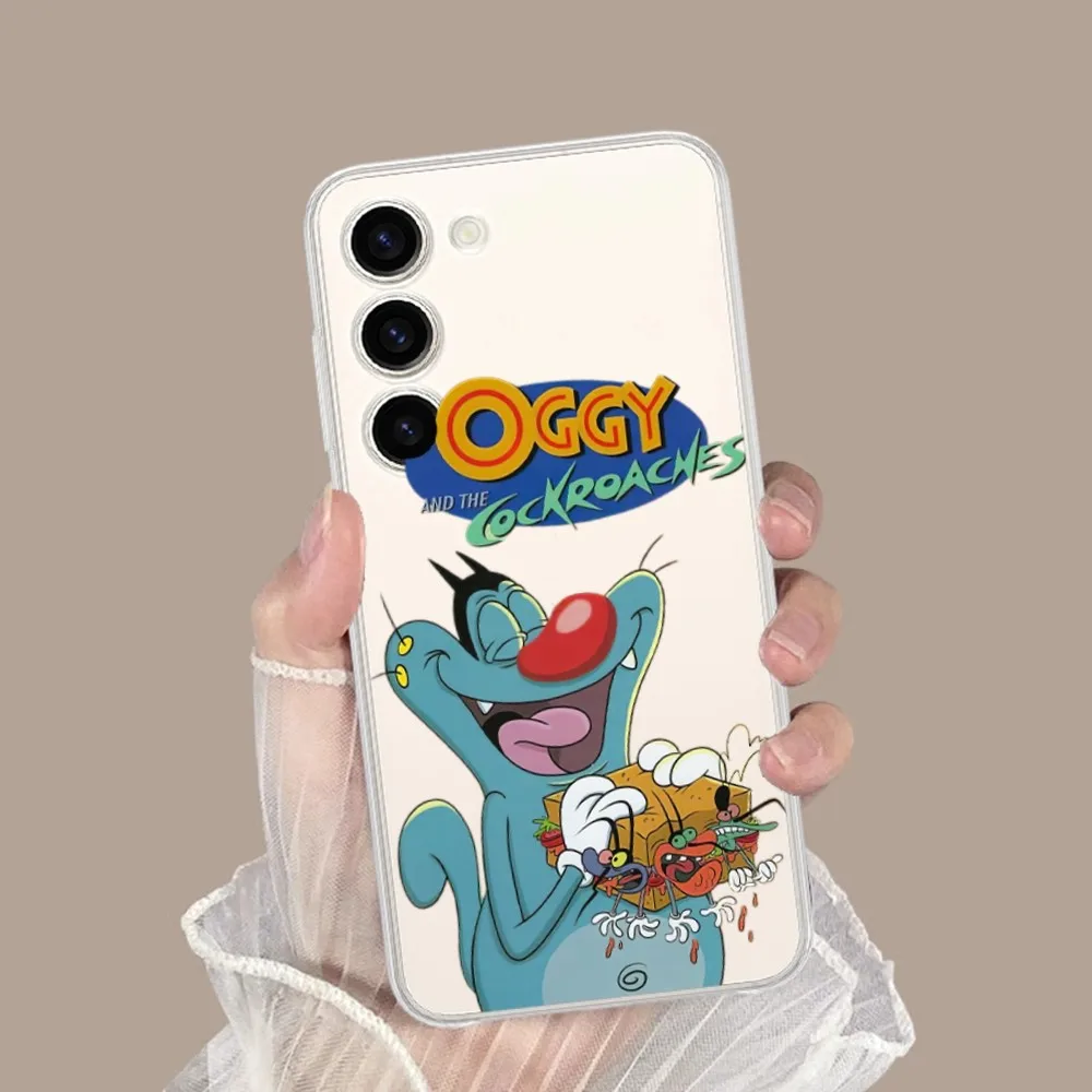 Cartoon Oggy et les Cafards Phone Case for Samsung Galaxy S8 8S G950F G950 A91 A80 A73 5G A72