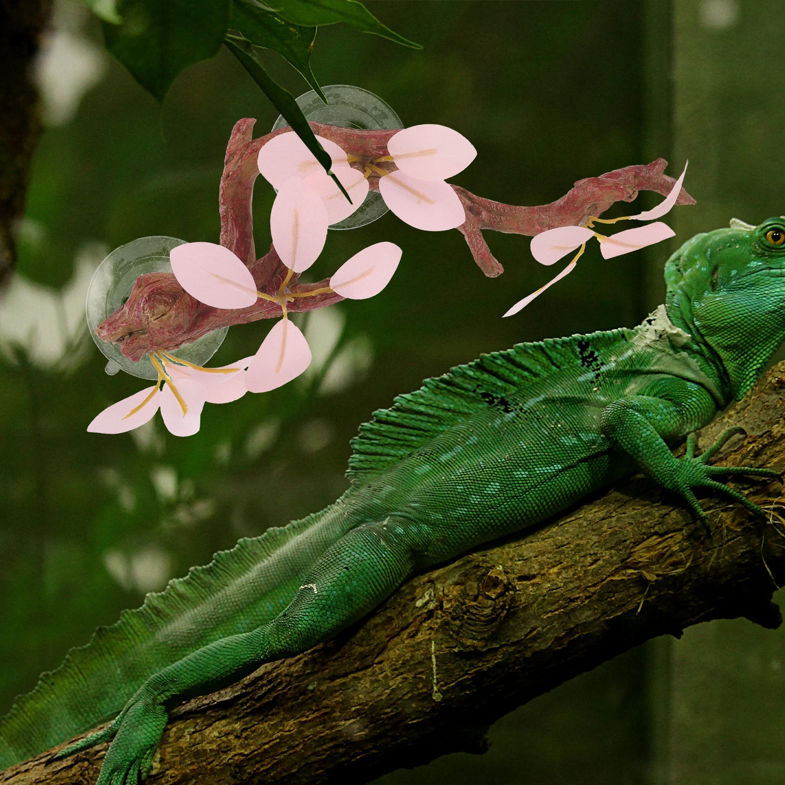 

Resin Branch Reptile Terrarium Decor frog tank snake climbing reptile plants habitat crafts aquarium fish decor