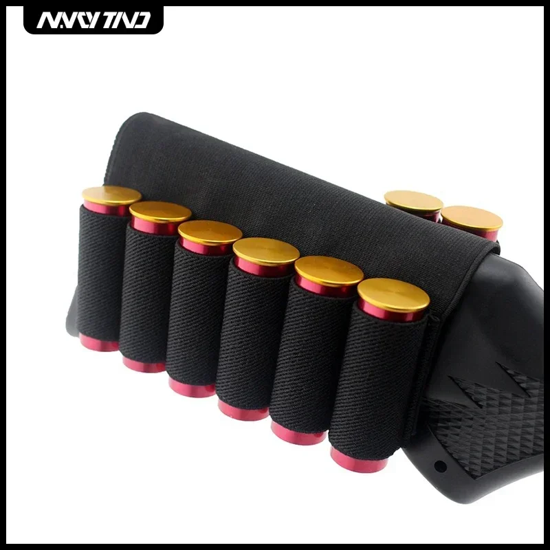 6+2 Combination Sh-ell Case 8 Hole Universal Shotgun Holder Outdoor Accessory Pouch Hunting Holster Quick Change Ammunition