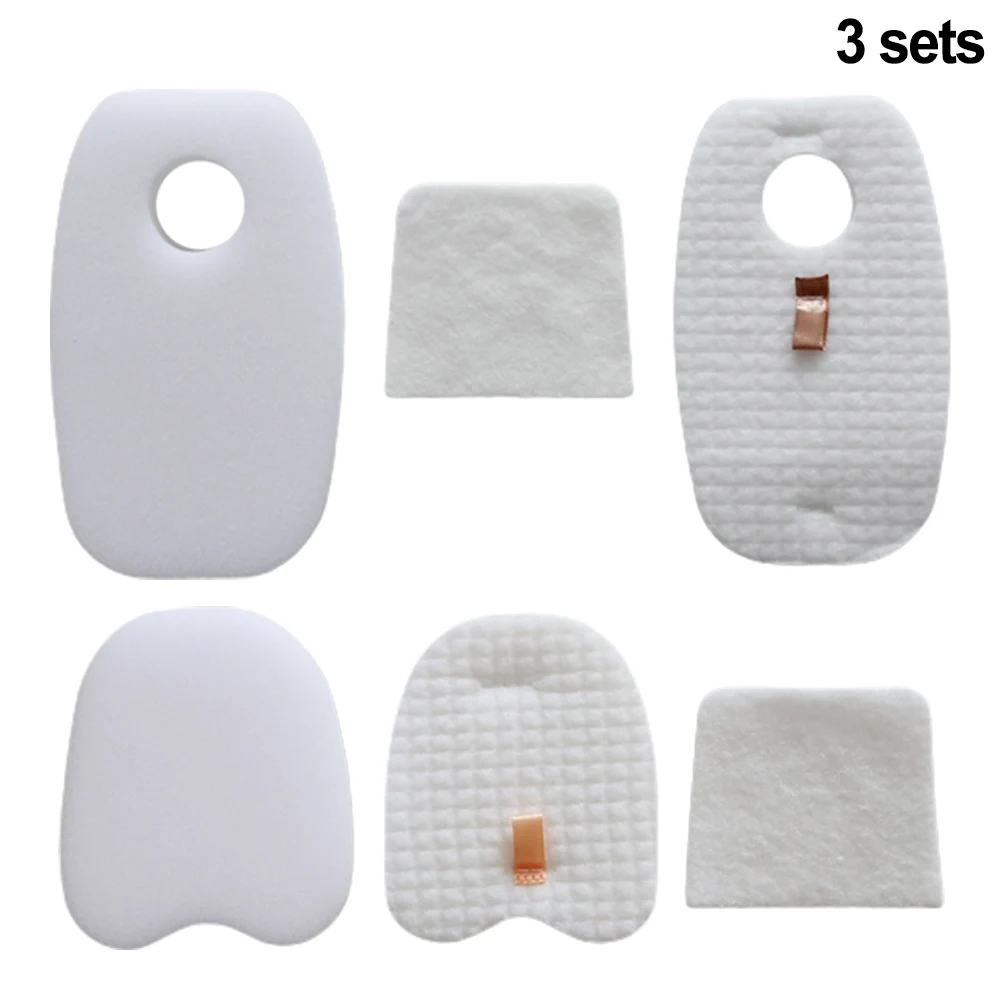 Peças de vácuo 3 conjuntos de filtro de espuma, peça de substituição uv380 hv380w hv381 hv381c hv384q, ferramenta de limpeza de suprimentos domésticos