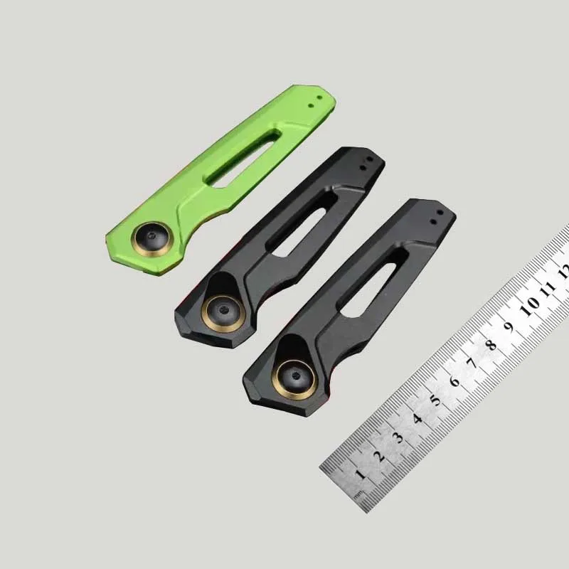 EDC Lightweight Folding Utility Tool - T6 Aluminum Handle Outdoor Pocket Gear with Quick Flipper & Pocket Clip.